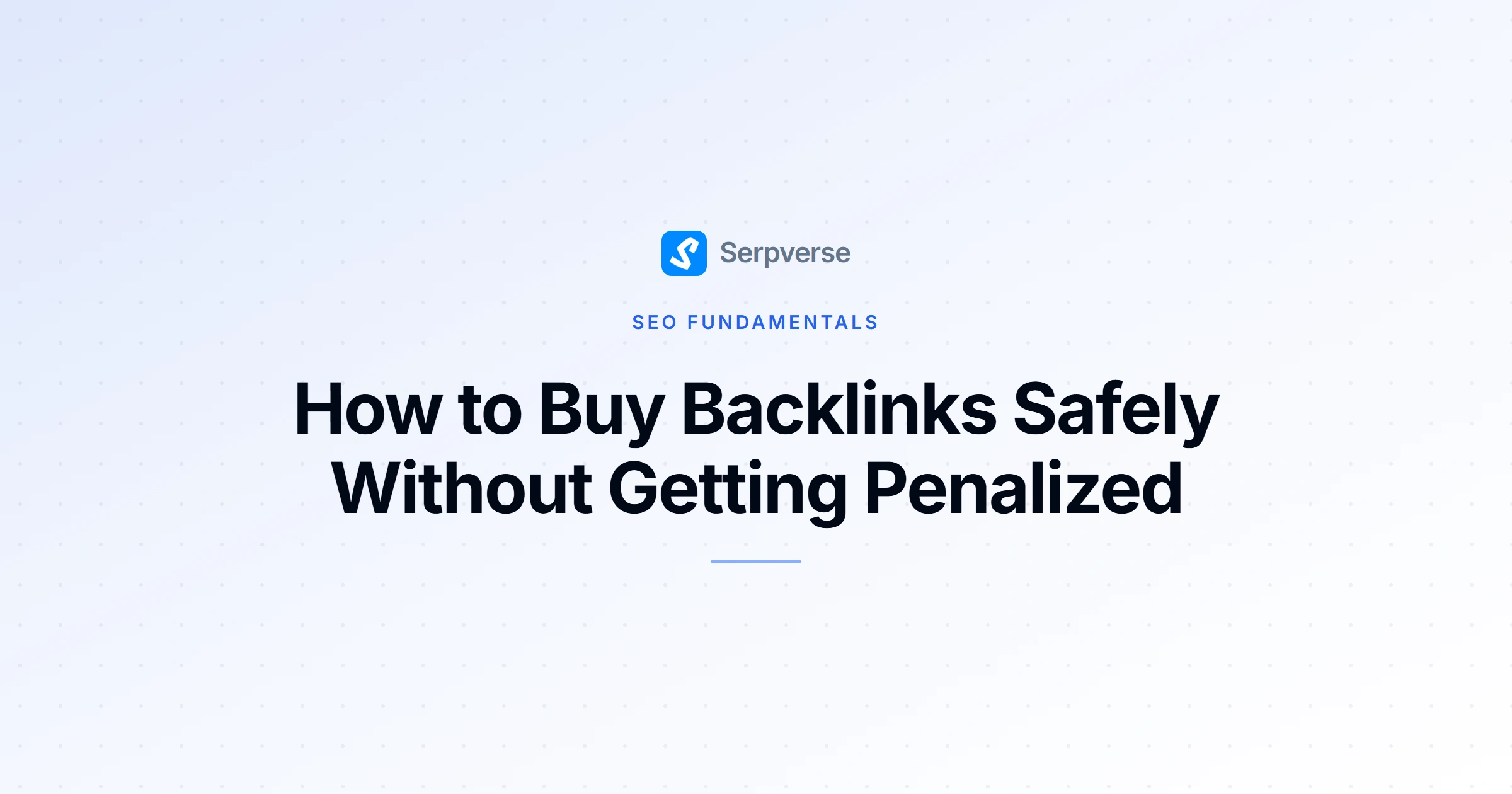 Cover image for How to Buy Backlinks Safely Without Getting Penalized