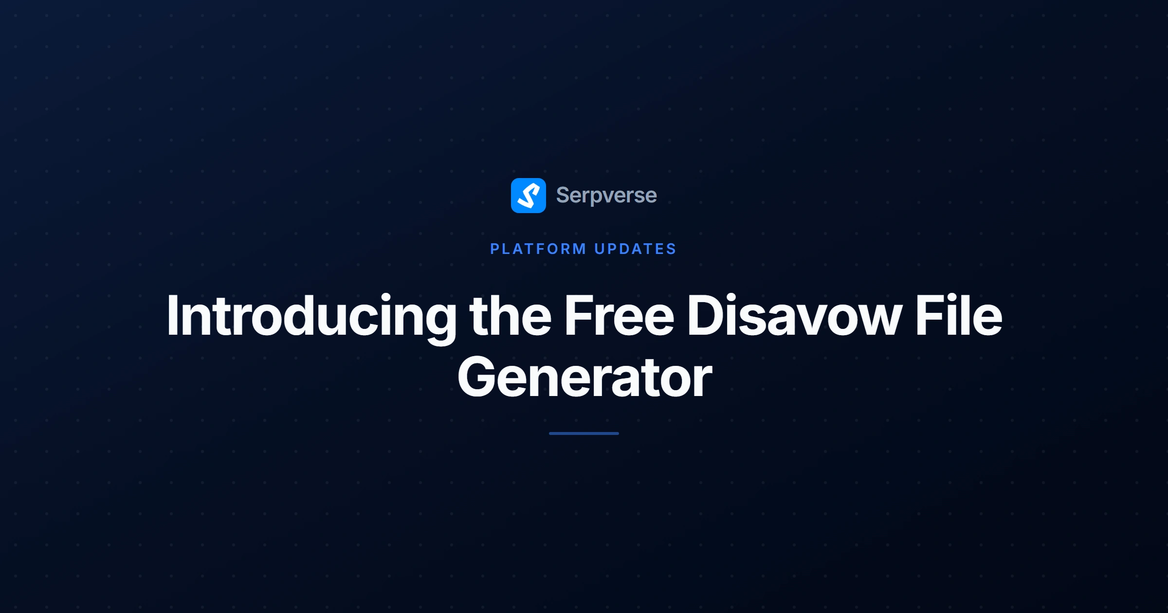 Cover image for Introducing the Free Disavow File Generator: Format It Right