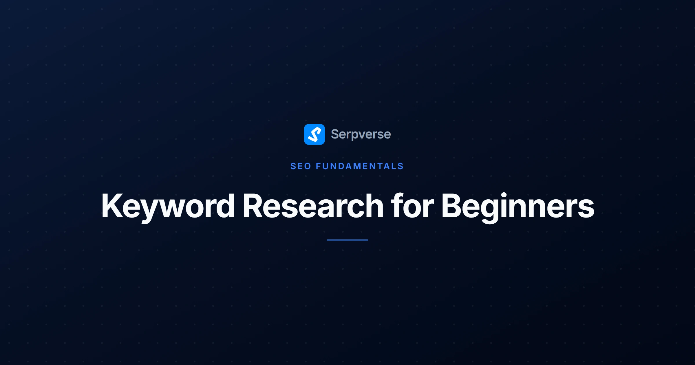 Cover image for Keyword Research for Beginners: A Step-by-Step Guide