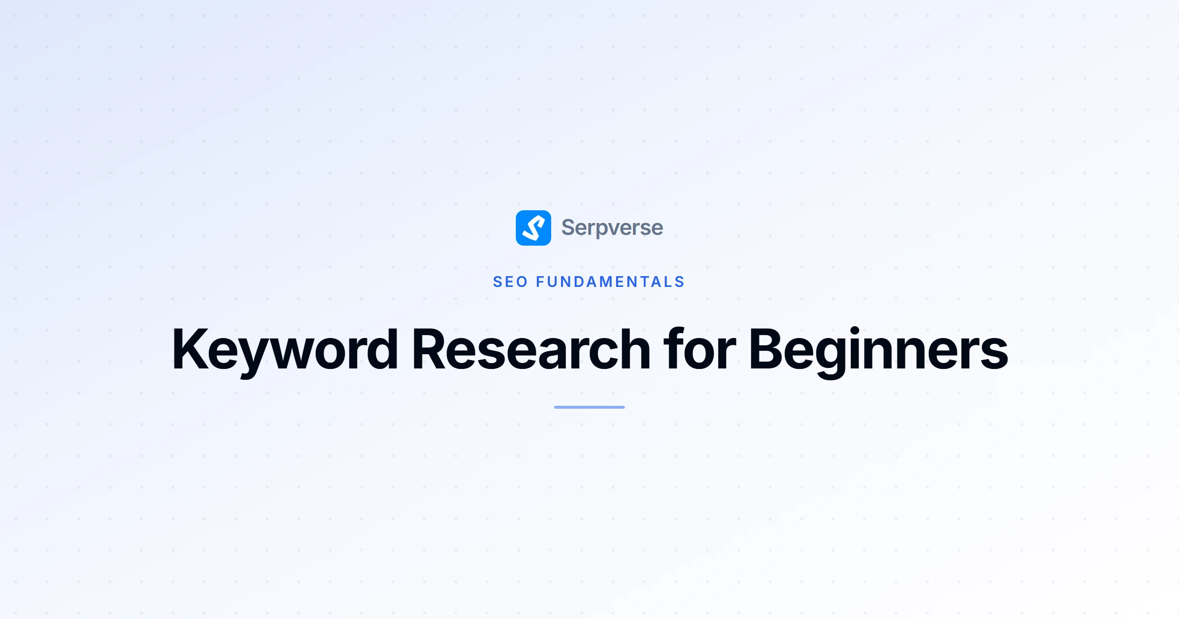 Cover image for Keyword Research for Beginners: A Step-by-Step Guide