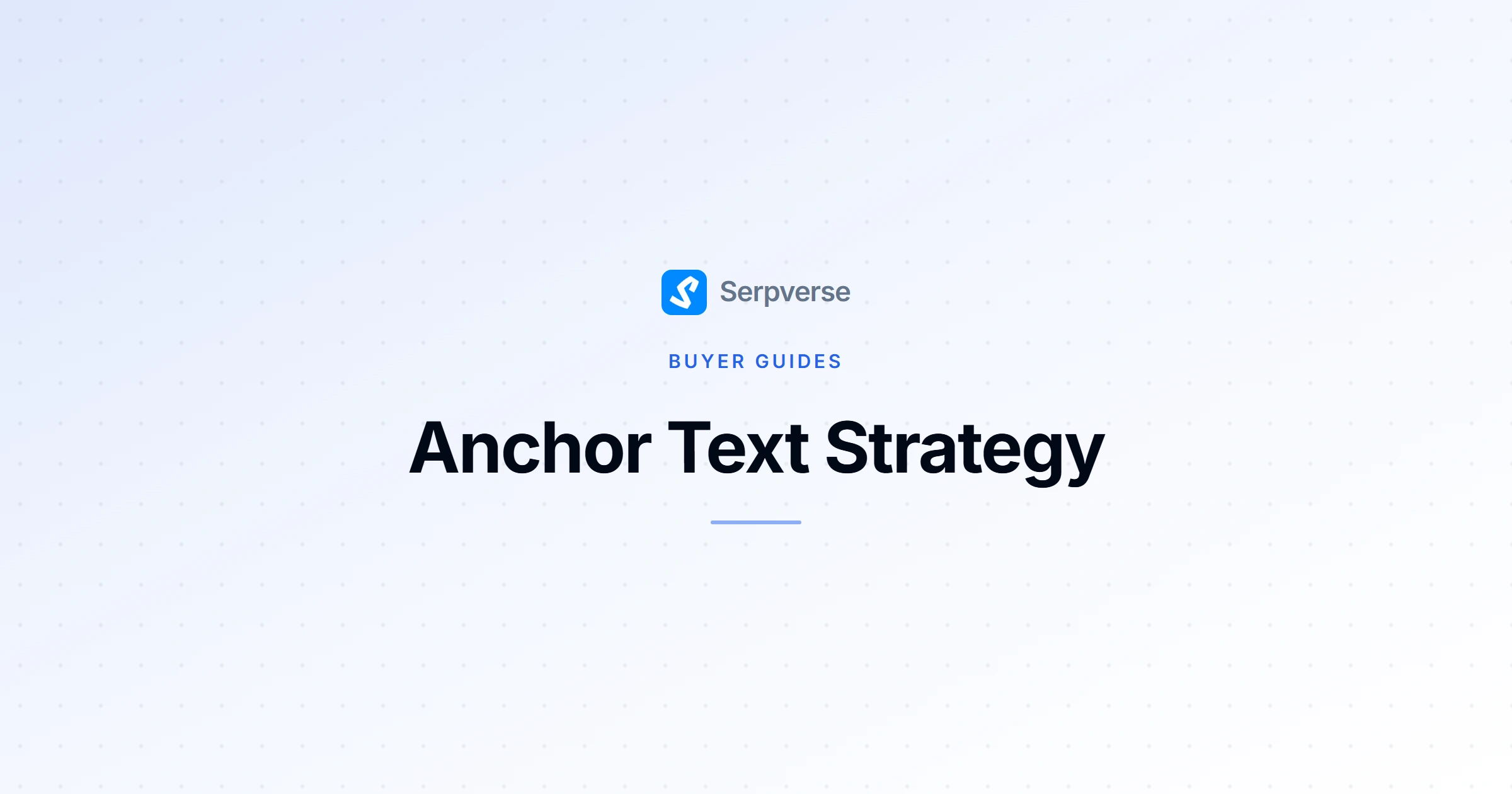 Cover image for Anchor Text Strategy: Best Practices for Your Orders