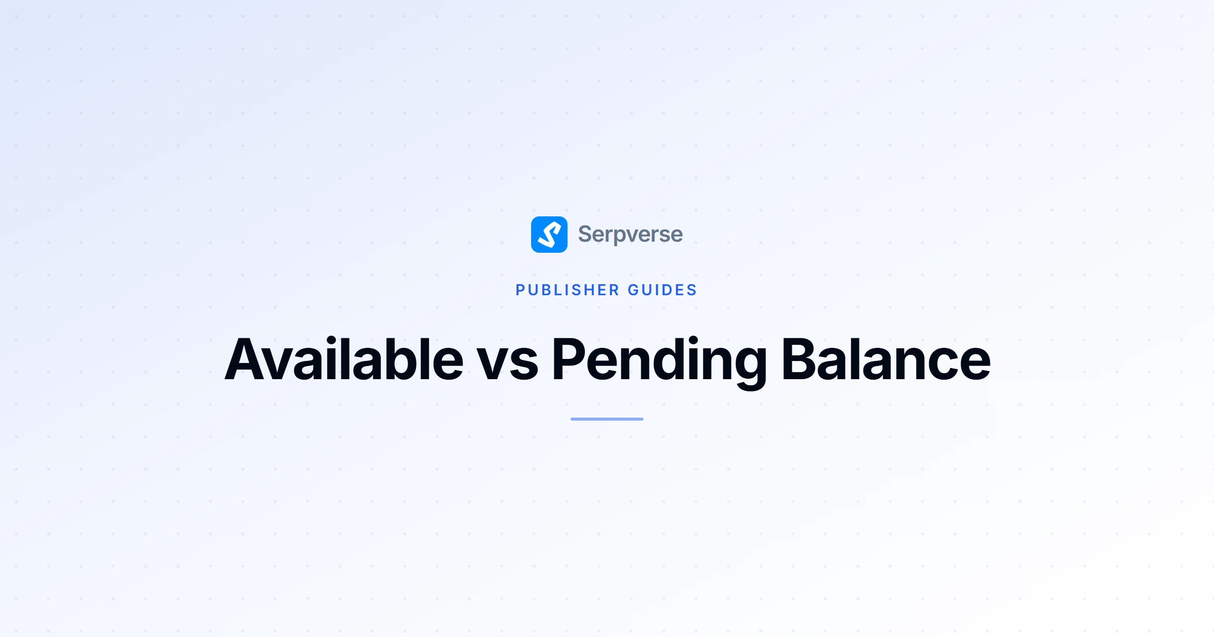 Cover image for Available vs Pending Balance: How Earnings Move
