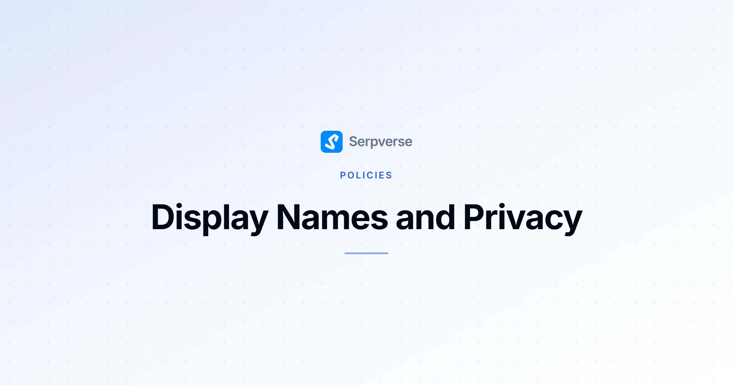 Cover image for Display Names and Privacy: What Others Can See