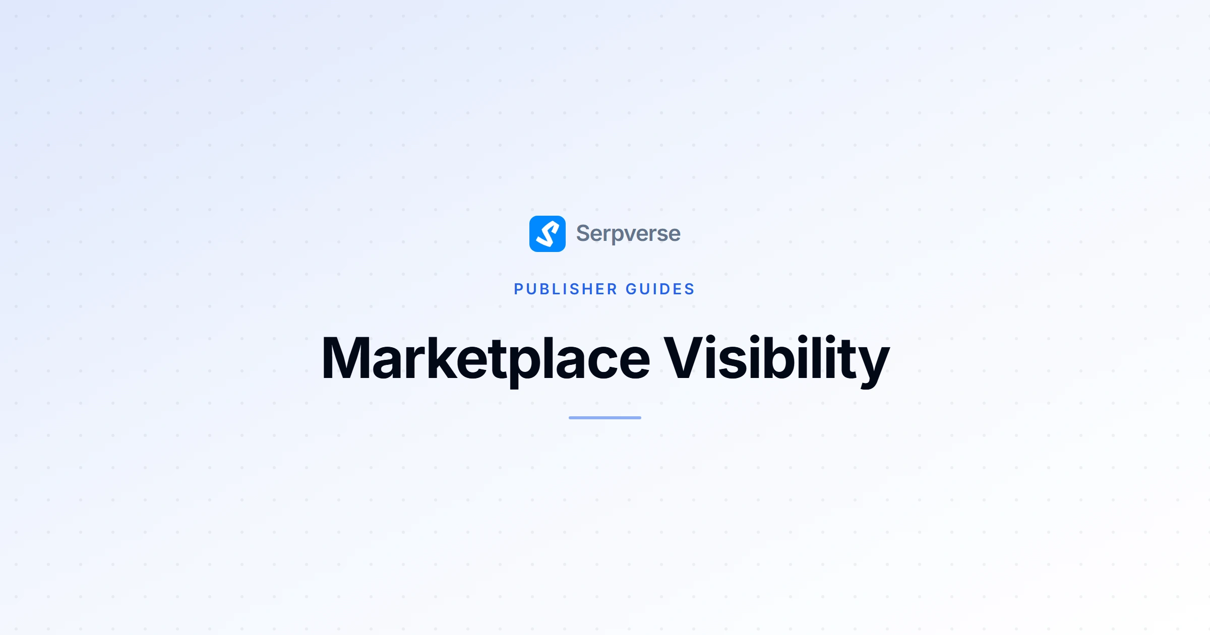 Cover image for Marketplace Visibility: Control Who Sees Your Listing