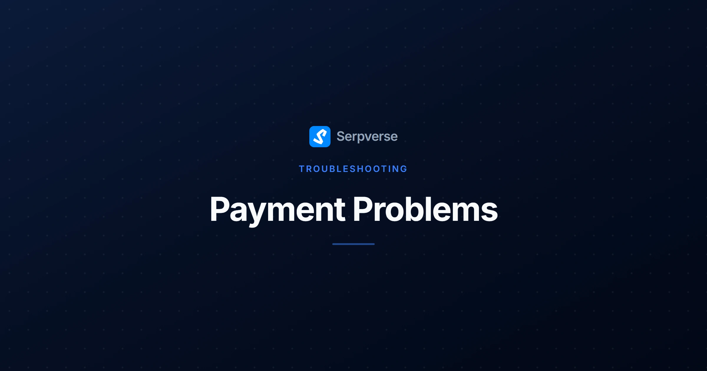 Cover image for Payment Problems: Troubleshoot Deposits, Payouts, and Errors