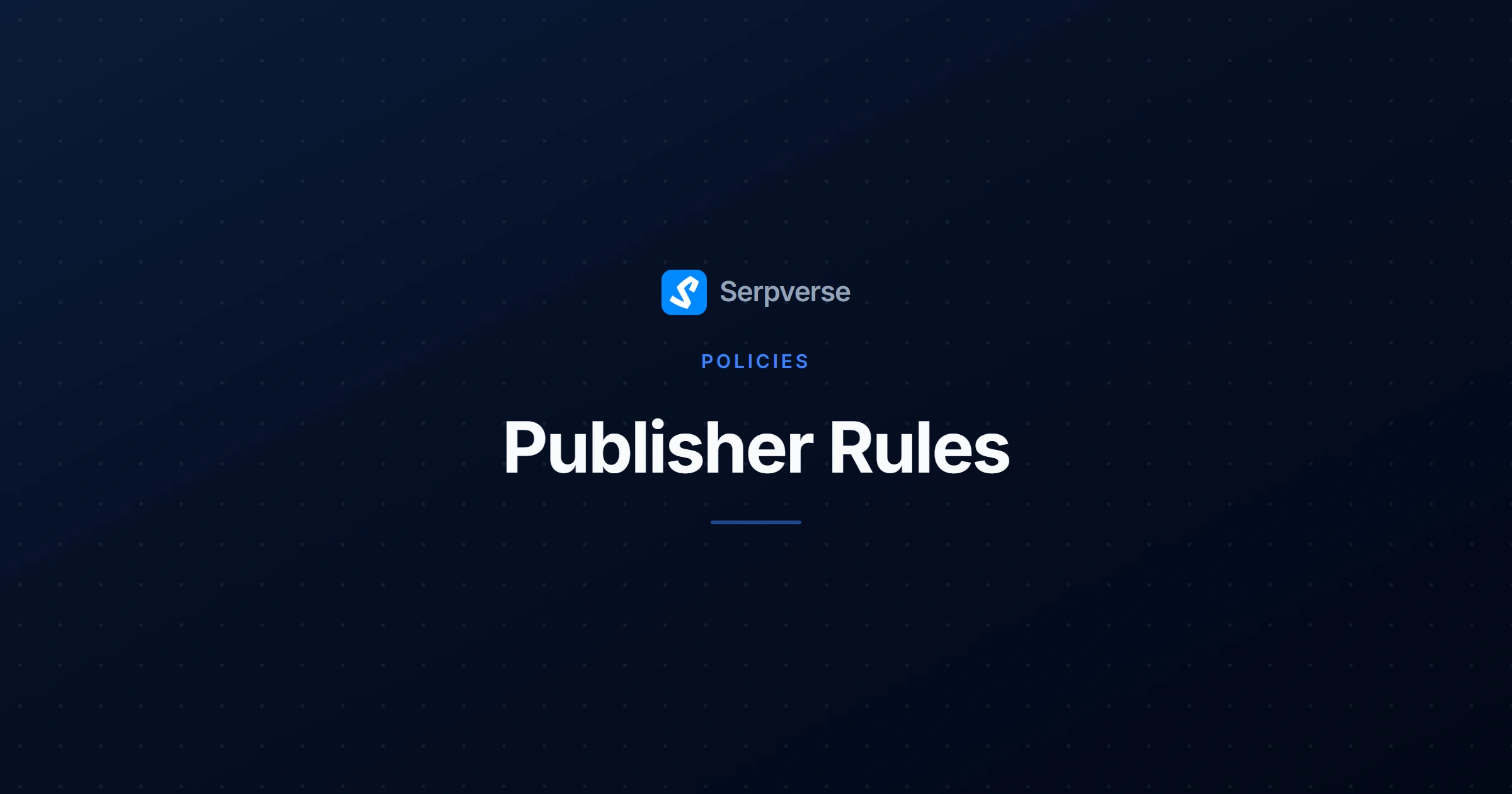 Cover image for Publisher Rules: Requirements for Listing and Fulfilling Orders